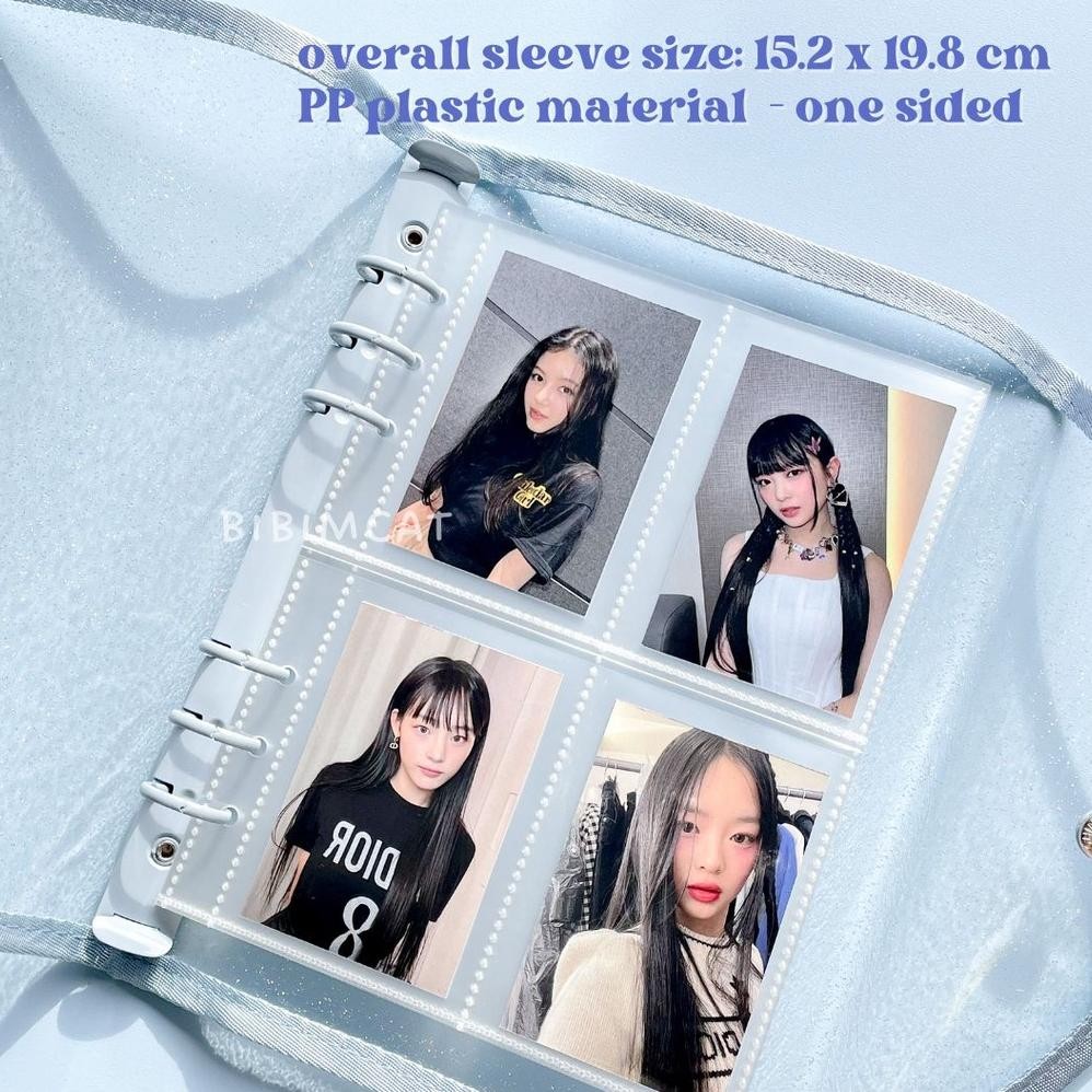 

Ew64 (A5 Size) 10 Lembar Sleeve Binder A5 6 Ring - ONE Sided Sale