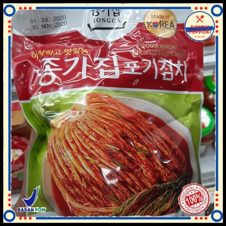 

Jjongga Poggi Whole Cabagge Kimchi 1 Kg