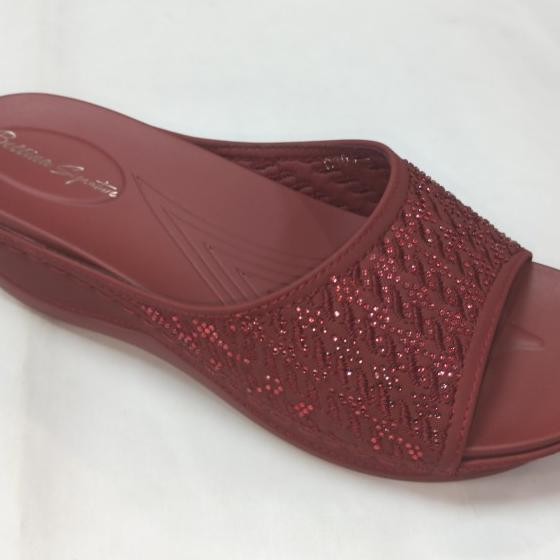 Sandal Wedges Bettina Bs 1742 - 1863 Maroon, 36