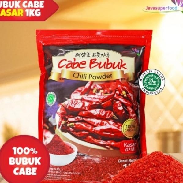 

Gochugaru Kasar 1Kg | Korean Chili Powder | Gochukaru | Bubuk Cabe