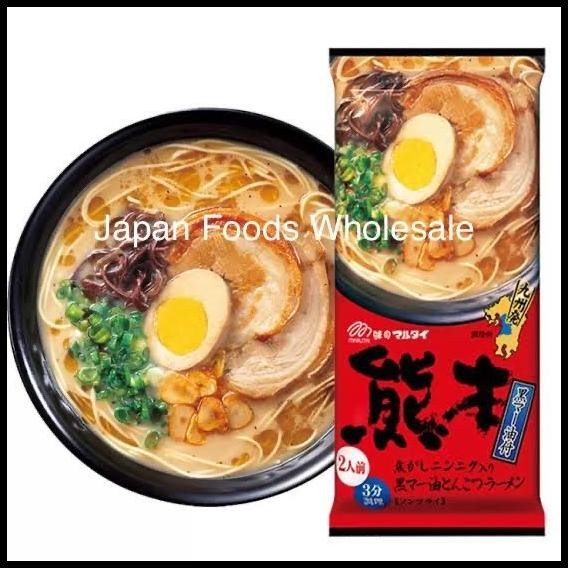 

Marutai Kumamoto Kuro Mahyu Tonkatsu Ramen 186Gr / Ramen Jepang