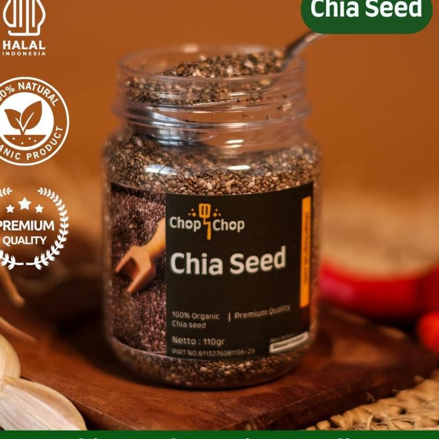 

Chopchop Chia Seed Organic Cocok Untuk Dicampur Dengan Numan Dan Makanan