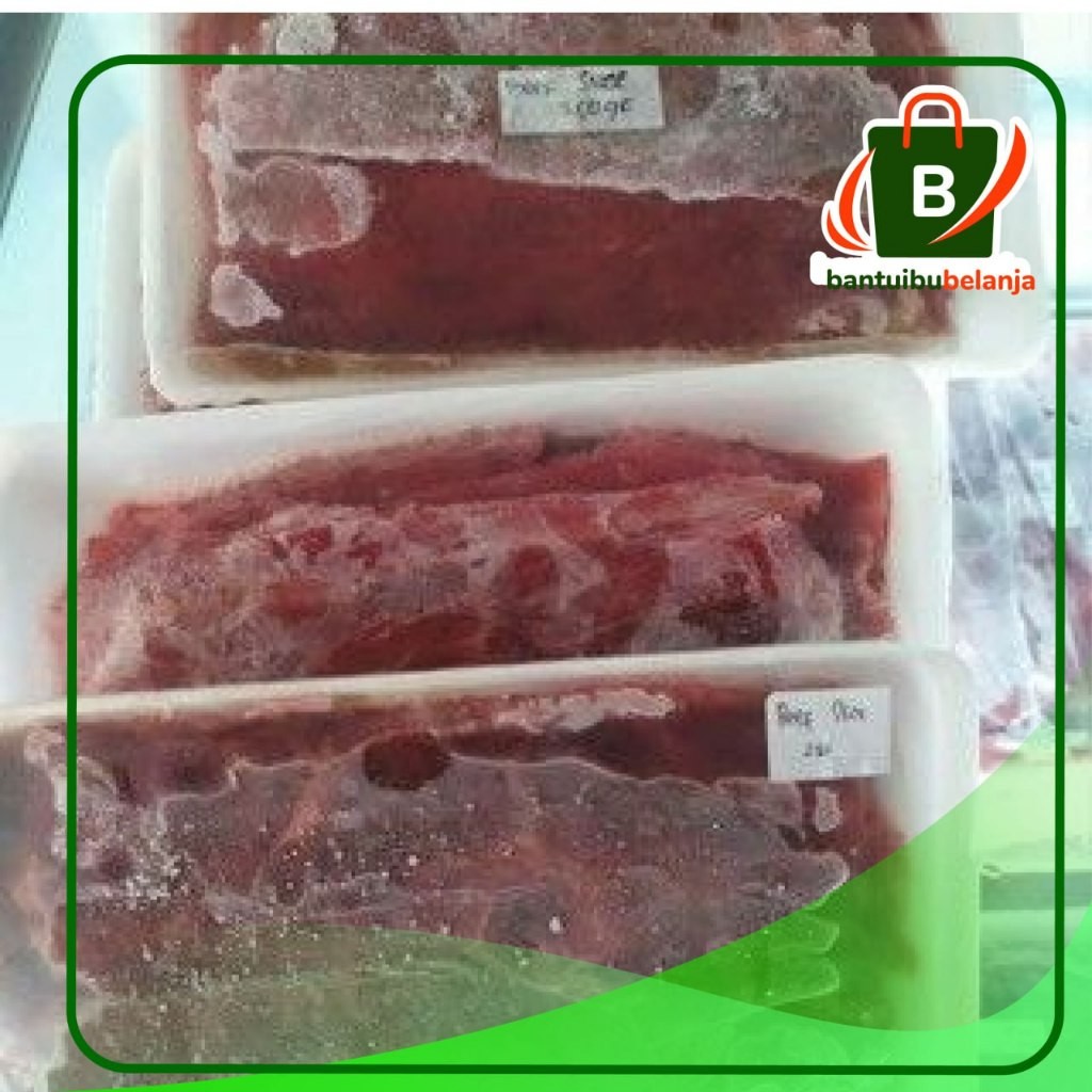 

BEEF SLICE Low Fat Frozen per 250 gr Daging Sapi Slice