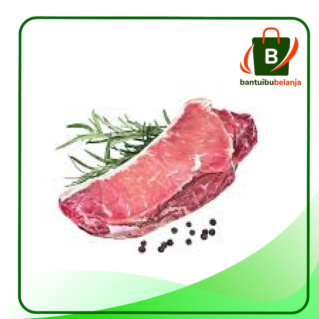 

Daging Sapi Steak Sirloin per kemasan 200 gr ( Frozen )