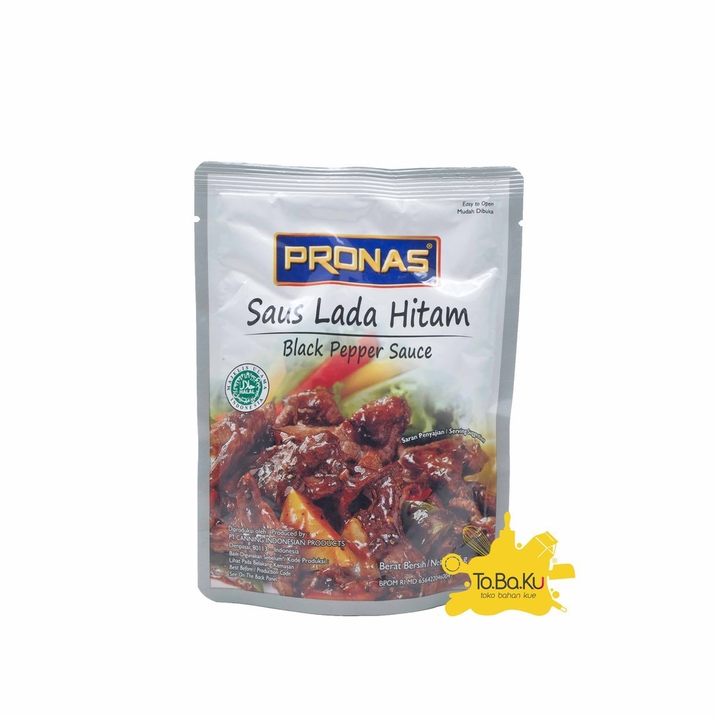 

Pronas Saus Lada Hitam/ Teriyaki/ Barbeque 175gr