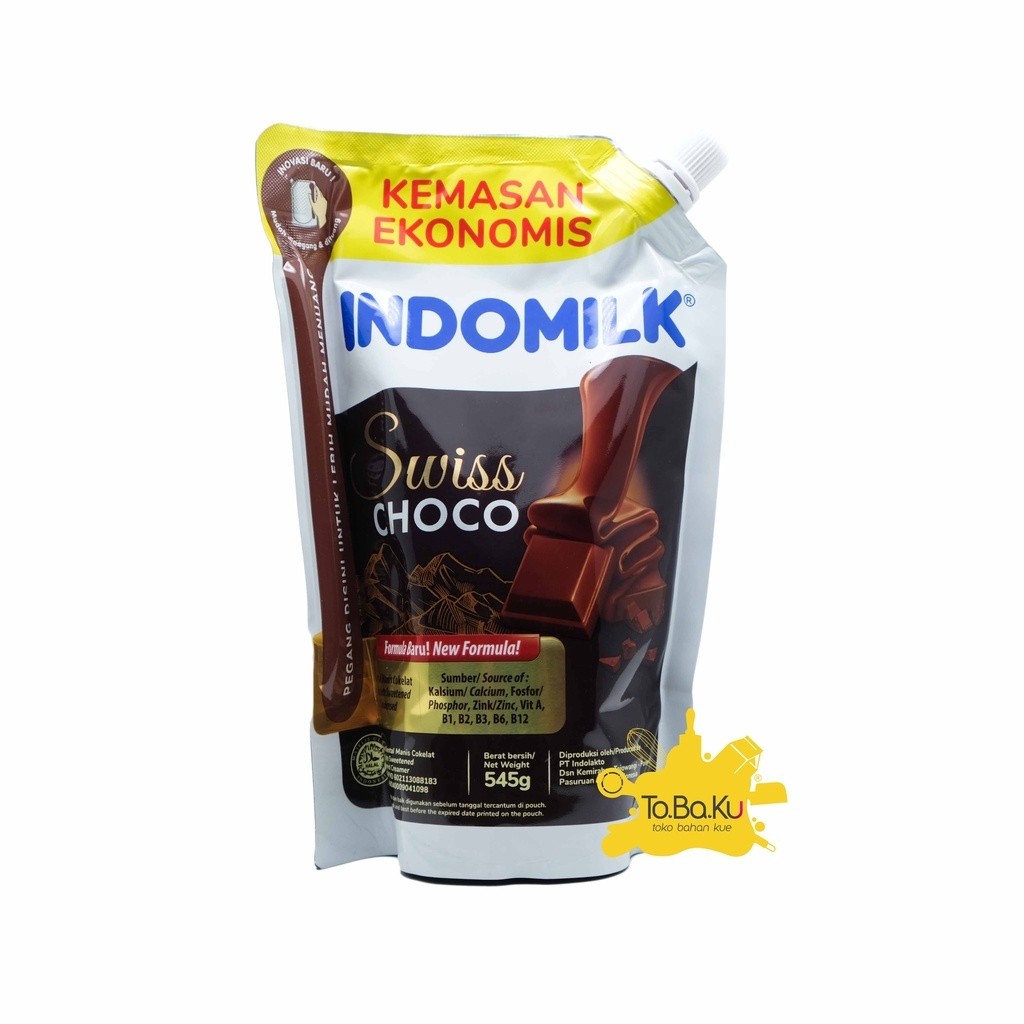 

Indomilk Kental Manis Pouch Swiss Choco 545gr
