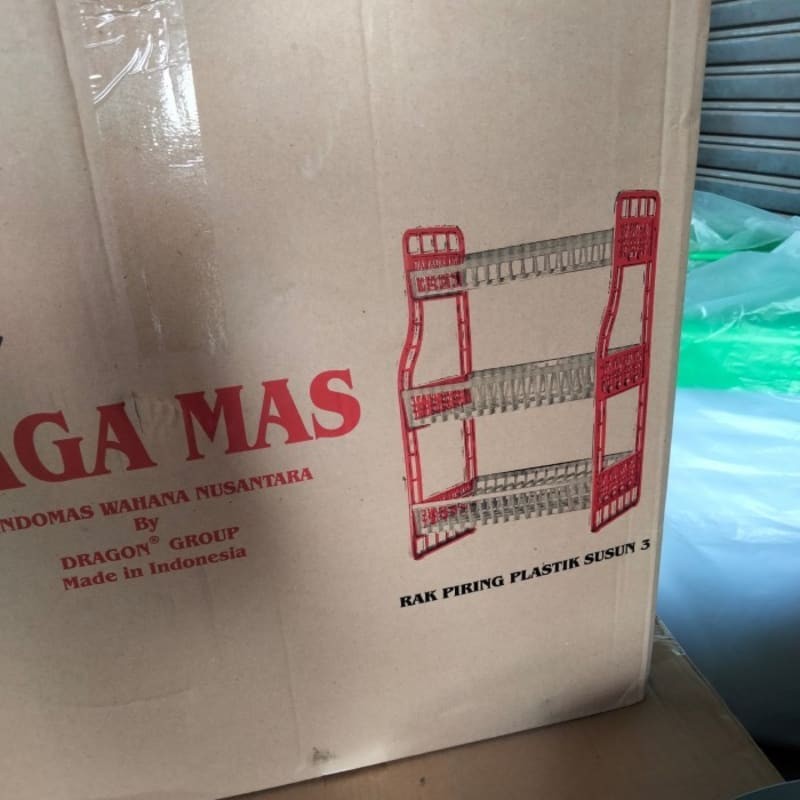 

rak piring plastik susun 3/rak piring serbaguna dragon