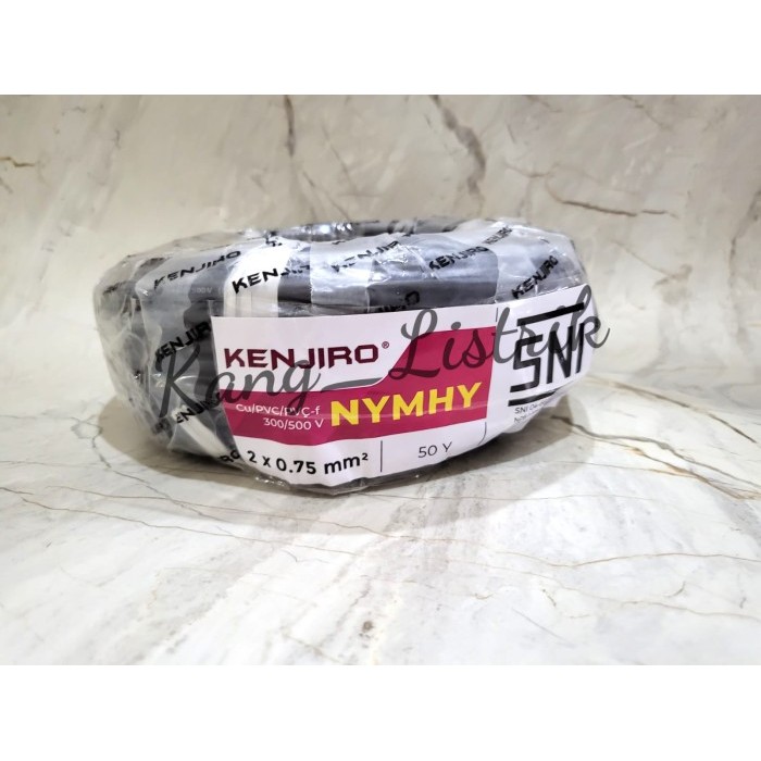 Kabel Lotus Nyyhy 2X0.75 Per Rol 50M / Kabel Serabut Lotus 2X0,75