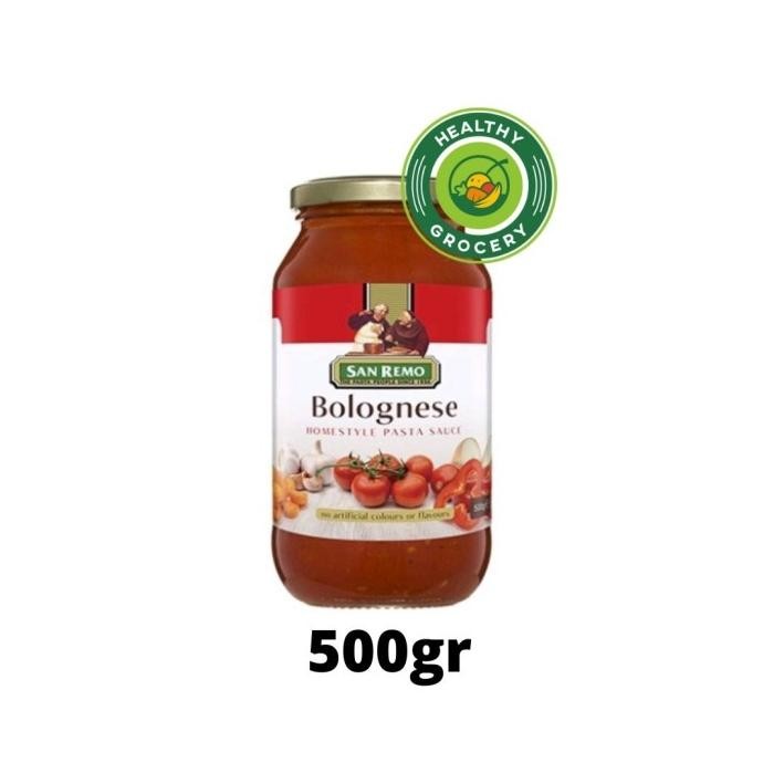 

San Remo Bolognese Homestyle Pasta Sauce 500gr / Saus Bolognese CS