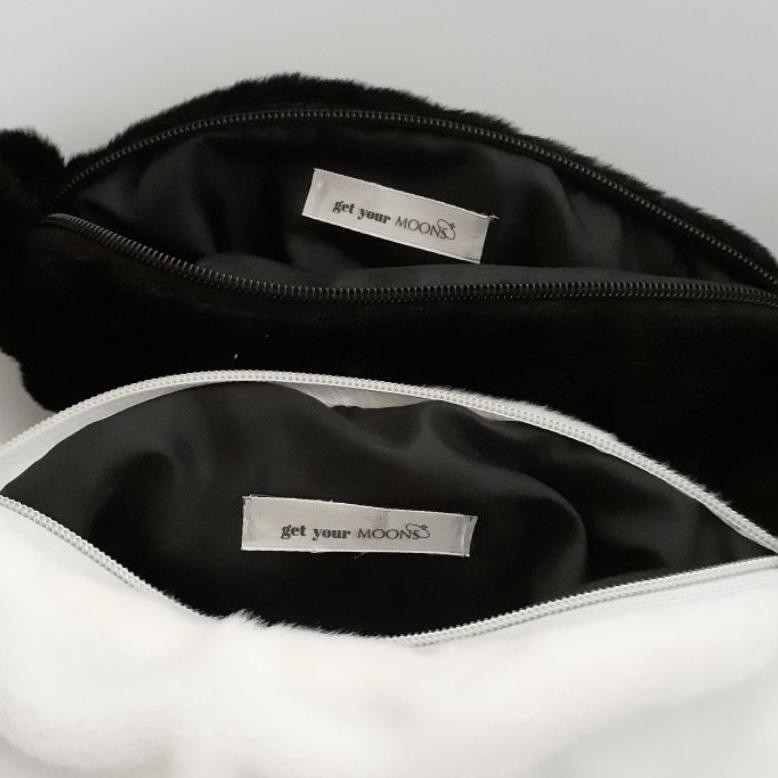 Trt y2k fur shoulder bag "cinnamoroll", y2k fluffy bag, shoulderbag, tas bahu bulu getyourmoons TERL