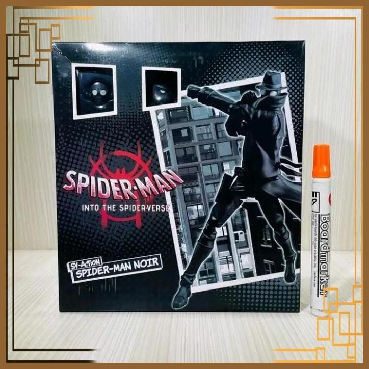 [VMR] mainan figure spiderman Sentinel noirdetail artikulasi recasttinggi sekitar 6 inchJBEwotHKH#sp