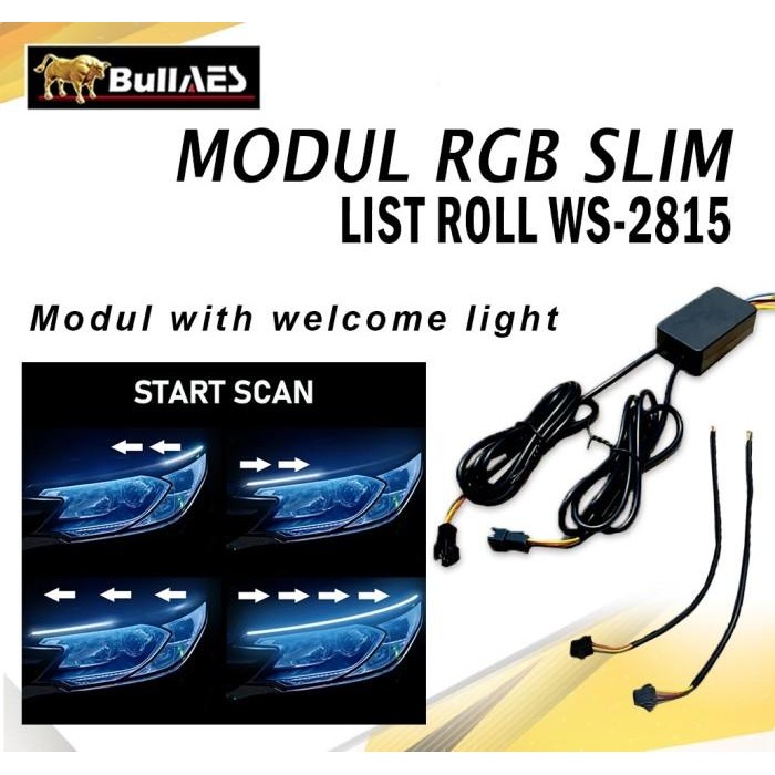 Modul Slim Matrix List Roll Rgb Ws 2815 Welcome Light