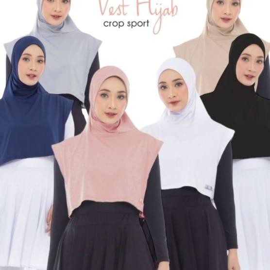 Airfit - Hijab Rompi Instan Kerudung Olahraga Wanita Jilbab Sport
