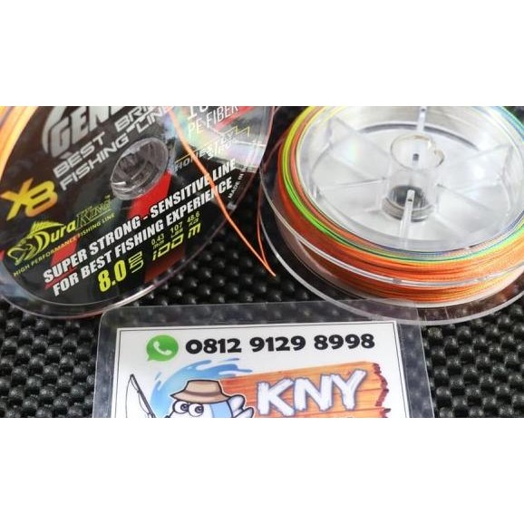 Benang Pancing Duraking Genesis Pe 8 / 48.6 Kg Senar Mancing Idola