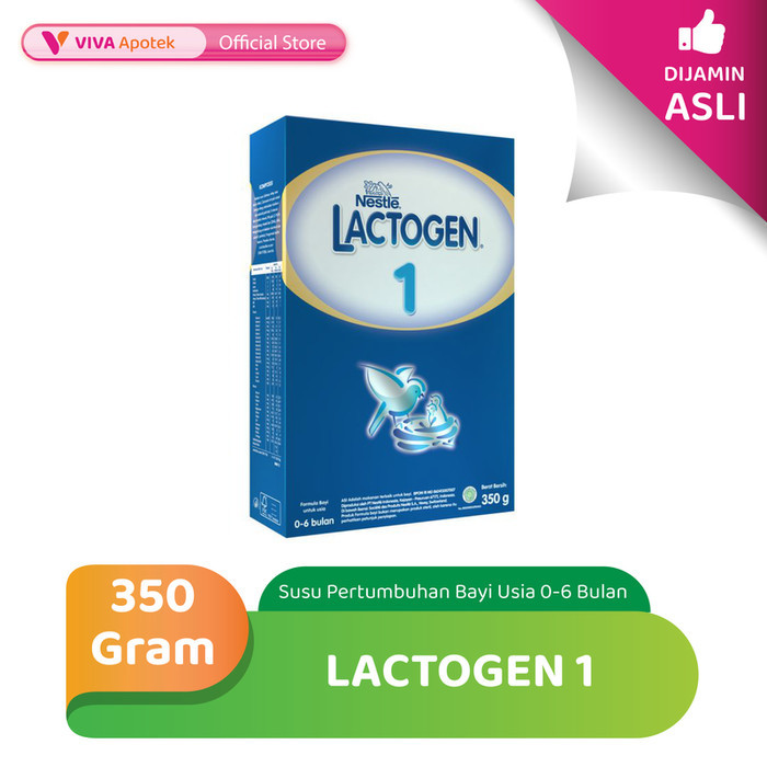 Lactogen 1 Susu Formula Bayi Usia 0-6 Bulan - 350Gr