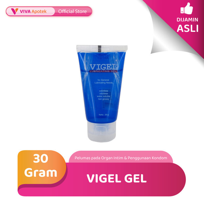 Vigel Gel Pelumas pada Organ Intim & Penggunaan Kondom (30 Gram)