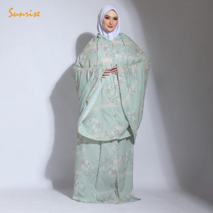 Sunrise - Mukena Travel Parasut Royale Soft Malla Series