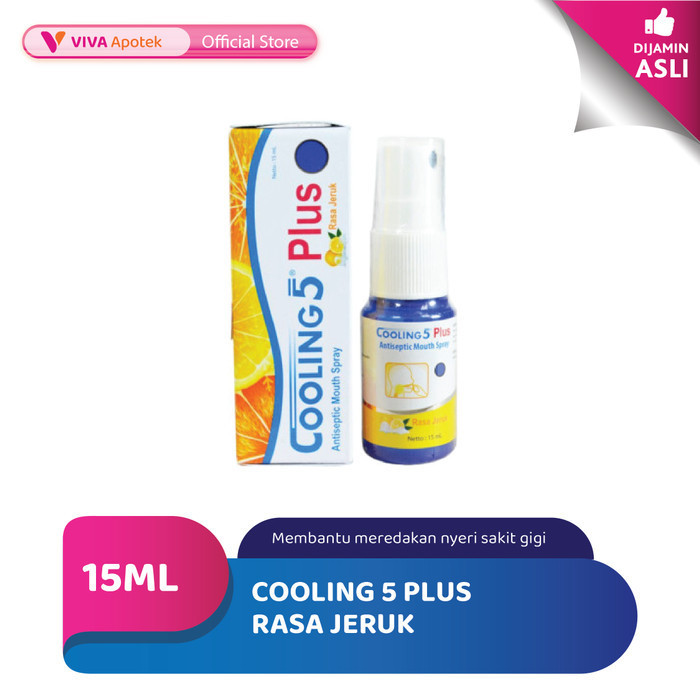 Cooling 5 Plus Rasa Jeruk 15Ml