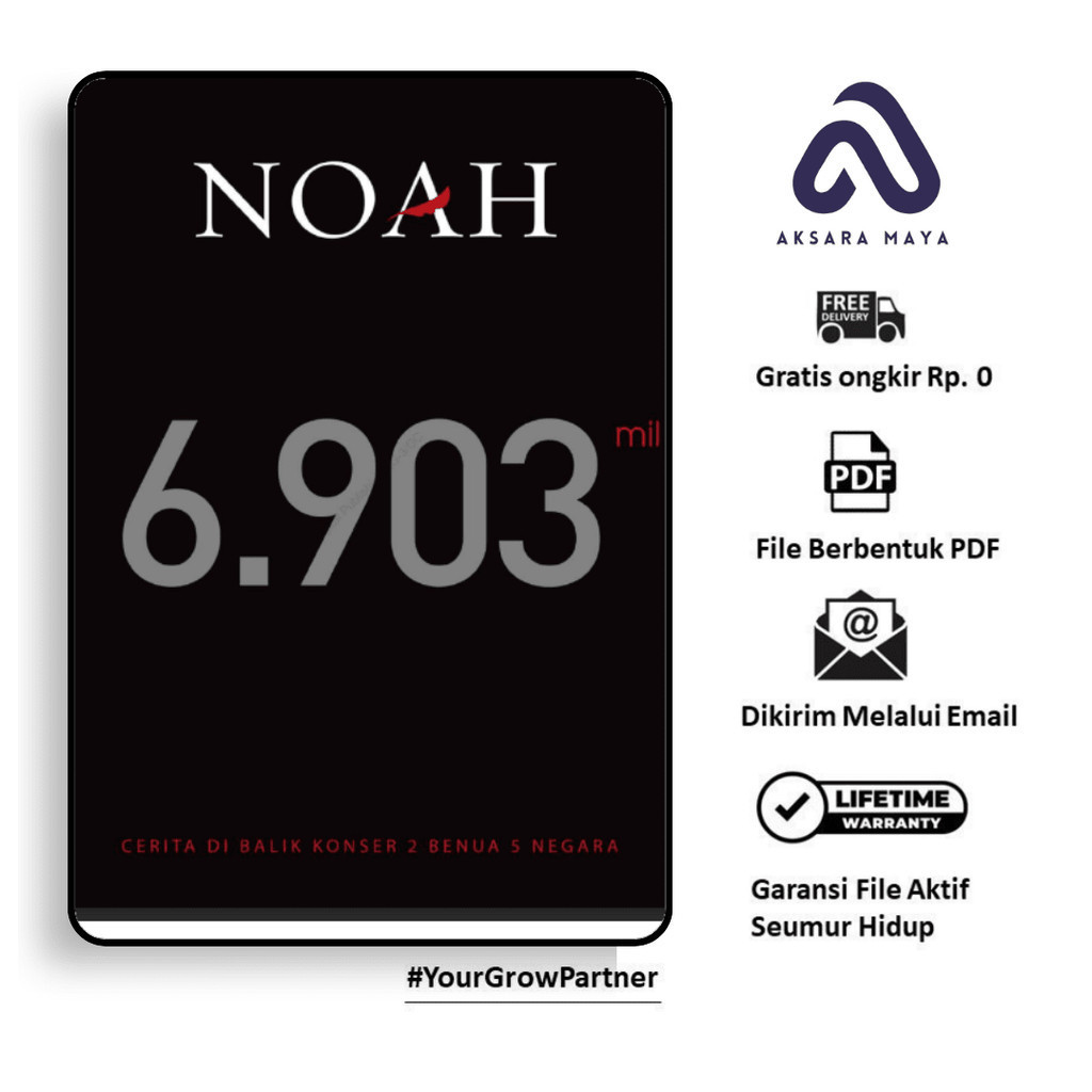 

600. NOAH 6.903 MIL CERITA DI BALIK KONSER 2 BENUA 5 - [-]