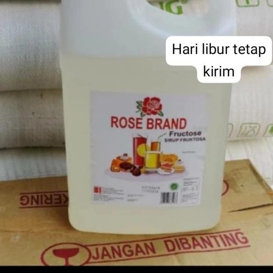 

Fructose Gula Cair Rose Brand 5Kg Simple Syrup