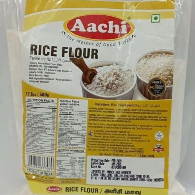 

cusss order] RICE FLOUR AACHI 500G / Tepung Beras