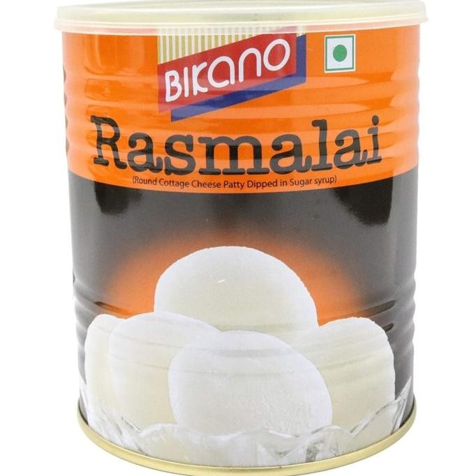 

#####] RASMALAI BIKANO 1kg / Rasmalai Tin Pack/ Manisan India