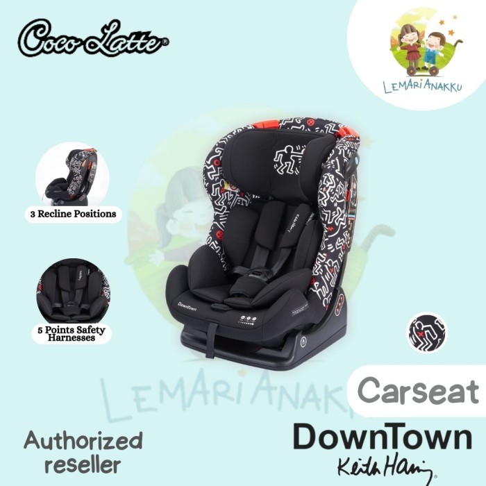 Ve Carseat Dudukan Mobil Anak Bayi Cocolatte Downtown Keith Haring