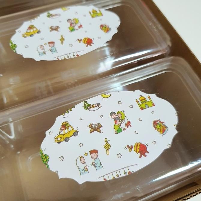 

:=:=:=:=] Sticker Toples " Silahturahmi Putih " ( 1 pack isi 6 pcs )