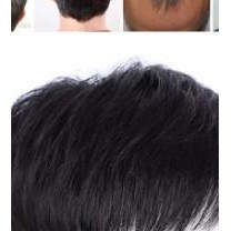 Wig Pria - Wig Pria Botak - Hair Men Wigs Short