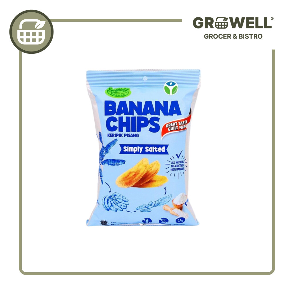 

EVERYTHING BANANA CHIPS SIMPLY SALTED 70g