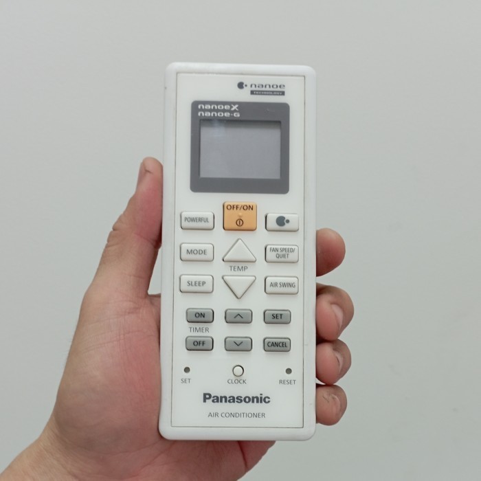 Remot Remote AC Original Panasonic Nanoe-X Nanoe-G CU-PN5WKJ PN7WKJ PN9WKJ PN12WKJ PN18WKJ