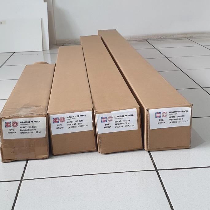 

Albatros Dye Ink/Indoor 180 gsm 50" ( 1,27 m x 30 m ) Double Matte