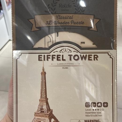 Rolife Ime 3D Puzzle / Wooden Puzzle / Rolife Puzzle Paris Eiffel