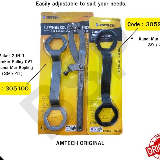 Paket Treker Cvt + Kunci Kopling 39 X 41 Motor Matic Pcx Vario Scoopy