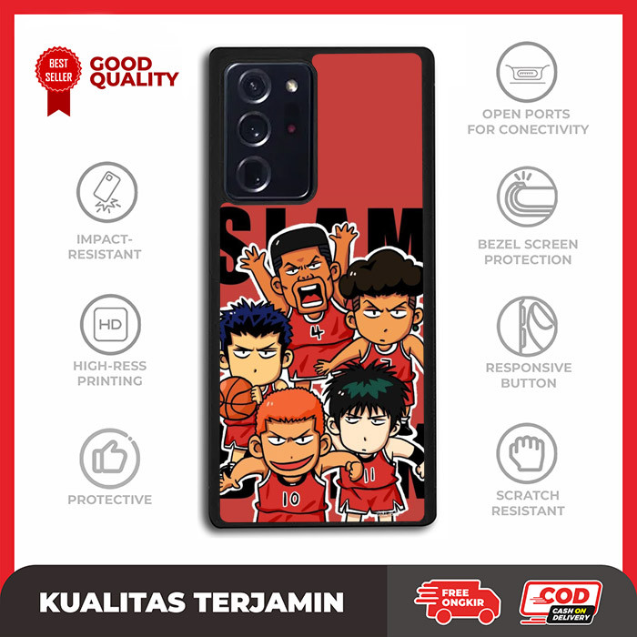 Casing Case Custom Samsung Note 20 10 9 8 7 5 Ultra Plus FE Slam Dunk AE3237 Hardcase A14