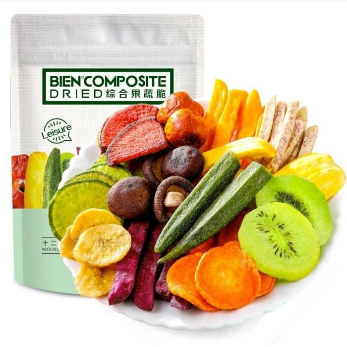 

(HALAL) DRIED BIEN COMPOSITE SNACK SAYURAN + BUAH KERING 250GR Kualitas Terbaik