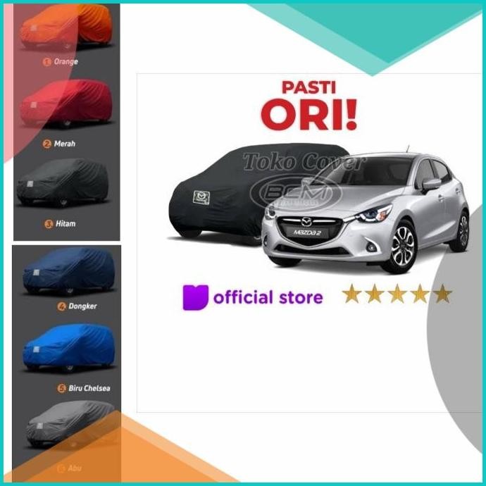 Cover Penutup New Mazda 2 Terbaru Original Indor Anti Debu UV Bcm 8JVL