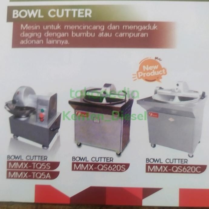 }}}}}}] Mesin Giling Bakso Bowl Cutter FOMAC Mesin mengaduk Bakso dan Bumbu