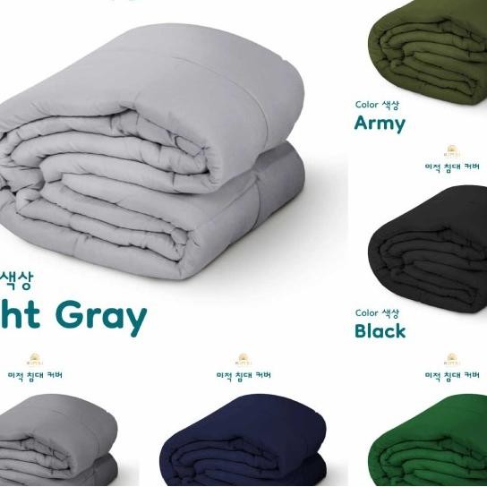 Selimut Bedcover Only Katun Motif Polos Aesthetic