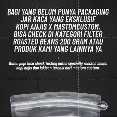 

Biji Kopi 100% Arabica Manual Brew Filter Roast - Anjis Genuine Beans
