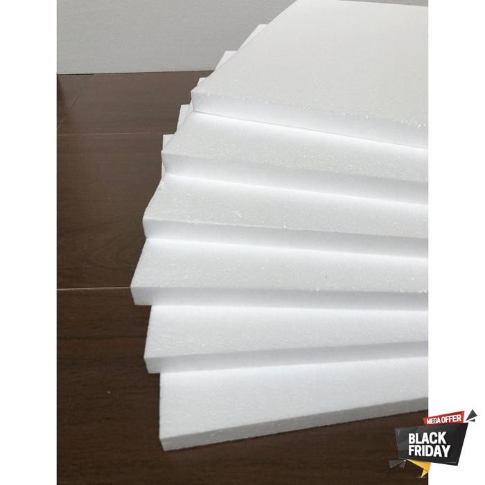 

Termurah Styrofoam Lembaran 100 X 50 X 2Cm Lembaran Packing Lembaran Dekorasi Papan Styrofoam / Ekspedisi Stock Terbatas