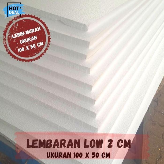 

Cod Styrofoam Lembaran 2 Cm Low / Lembaran Sterofoam 2 Cm Low Promo Terbatas