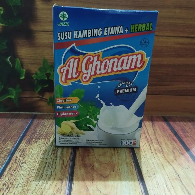 

Silahkan Order] Susu Kambing Etawa Herbal Al Ghonam PREMIUM