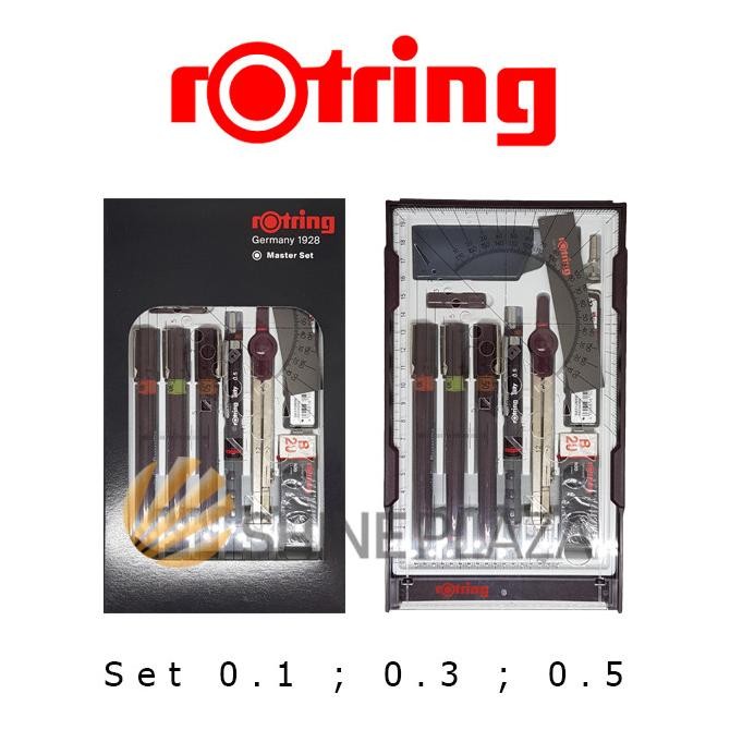 

Rapido Rotring Set 0.1 0.3 0.5