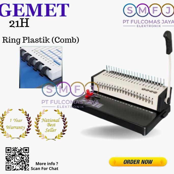 

GEMET 21H | MESIN JILID SPIRAL PLASTIK GARANSI RESMI ORIGINAL DAN TERPERCAYA