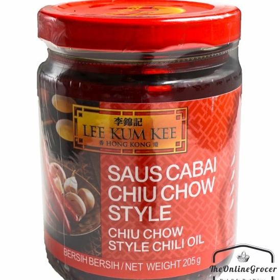 

Lee Kum Kee Chiu Chow Style Chili Oil- Saus Nyak Cabe 205 G