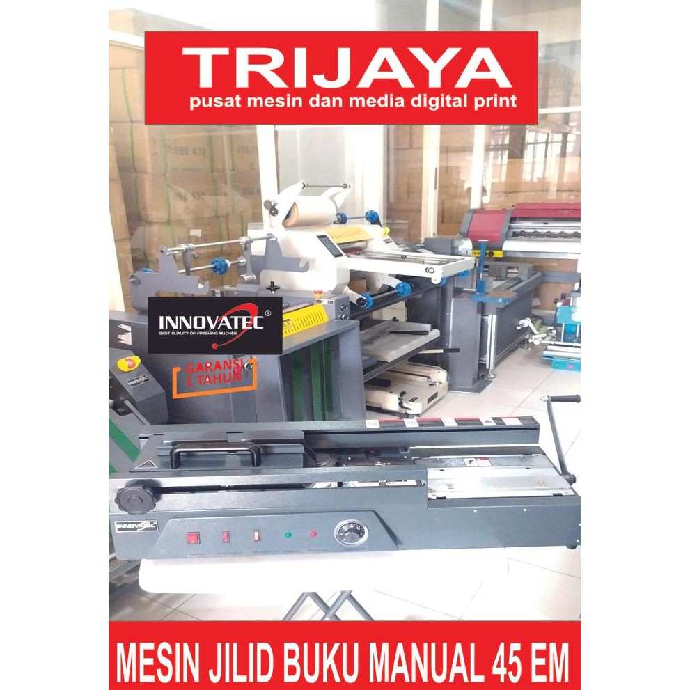 

MESIN JILID BUKU MANUAL 45 EM (SUDAH ADA PENCACAHNYA) ORIGINAL DAN TERPERCAYA