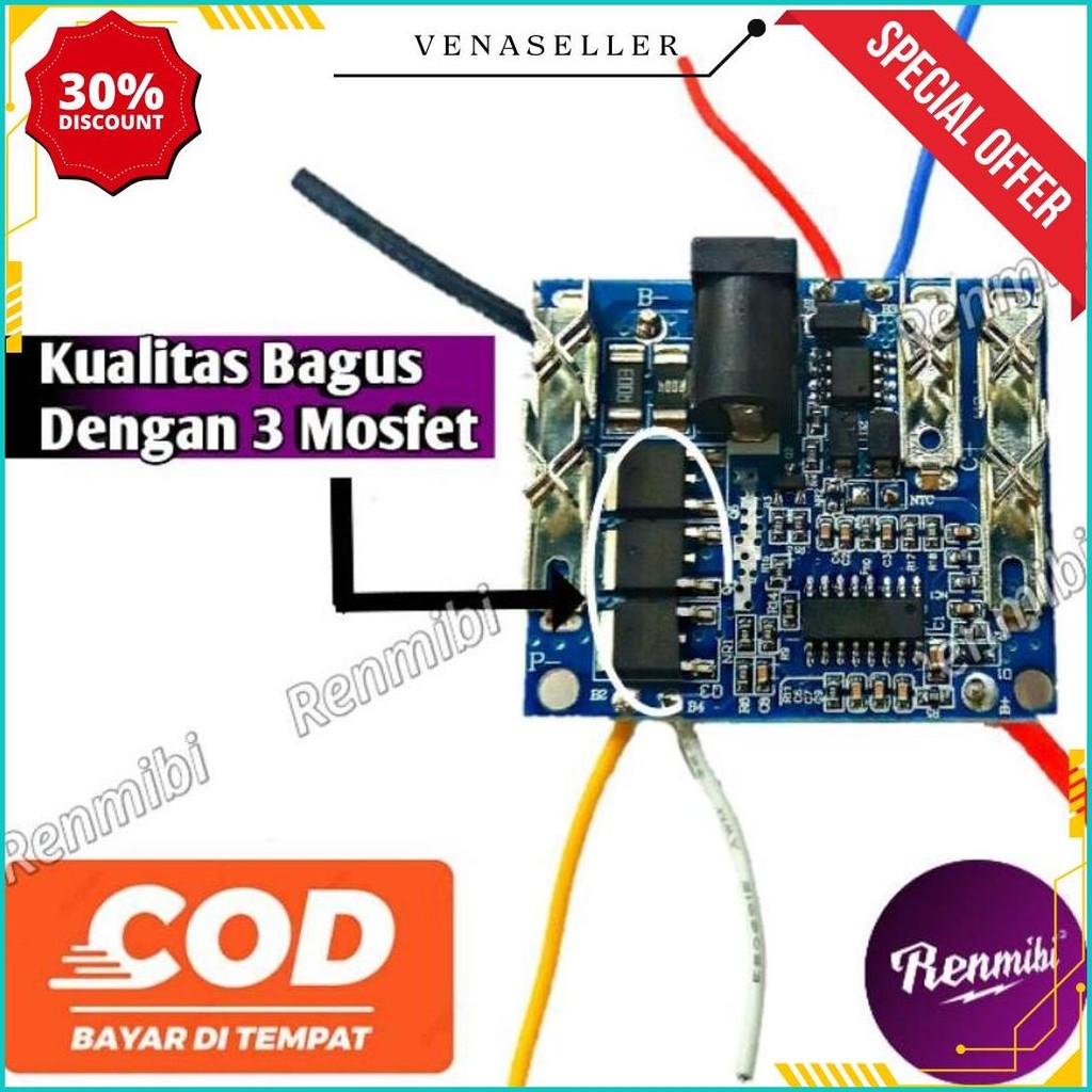 Bms 5S Modul Sparepart Baterai Untuk Jld Tool Nrt Pcb Pro Nagawa 18V 20V 21V 48V Volt Bisa Buat Xeno