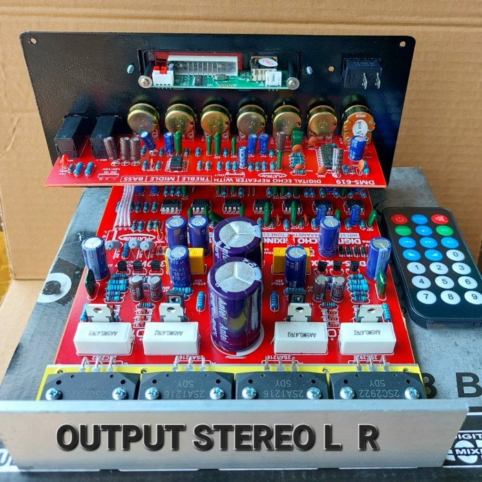 digital echo mixing stereo active speaker dms-7000.x mp3 bluetooth kit