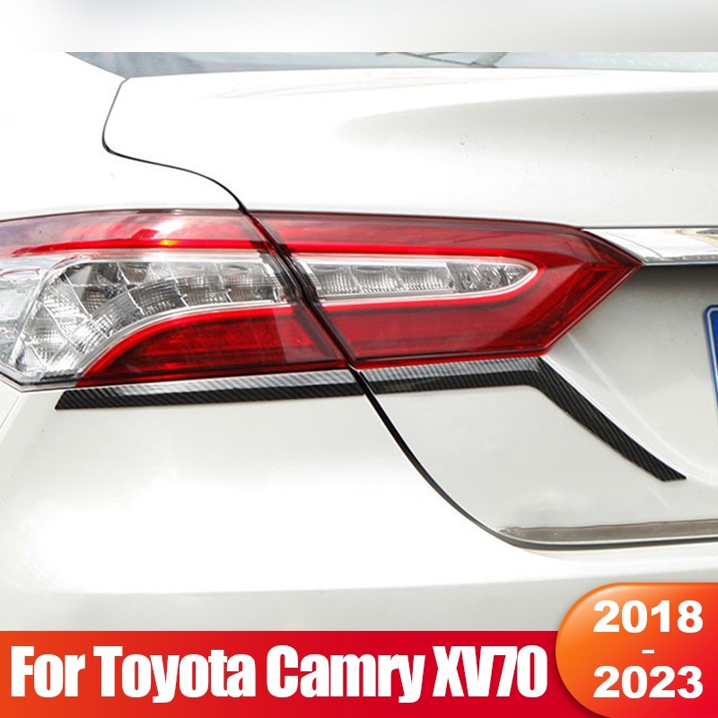 Untuk Toyota Camry 70 XV70 2018 2019 2020 2021 2022 2023 Bagasi Mobil Hibrida Bingkai Lampu Belakang